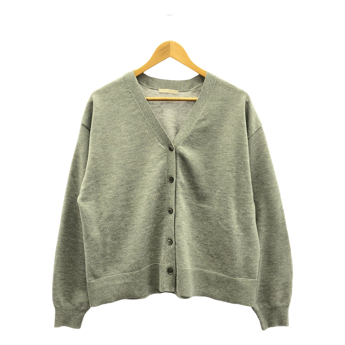 Plage / 플라주 | 2024AW | sweat kn nuance 가디건 | F | 회색 | 여성