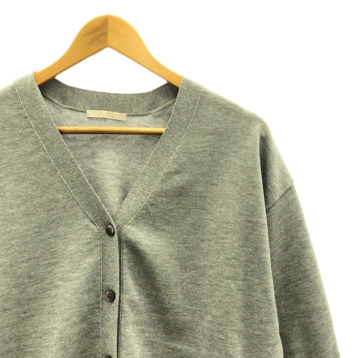 Plage / 플라주 | 2024AW | sweat kn nuance 가디건 | F | 회색 | 여성