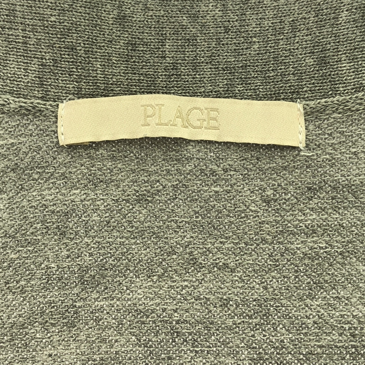 Plage / 플라주 | 2024AW | sweat kn nuance 가디건 | F | 회색 | 여성