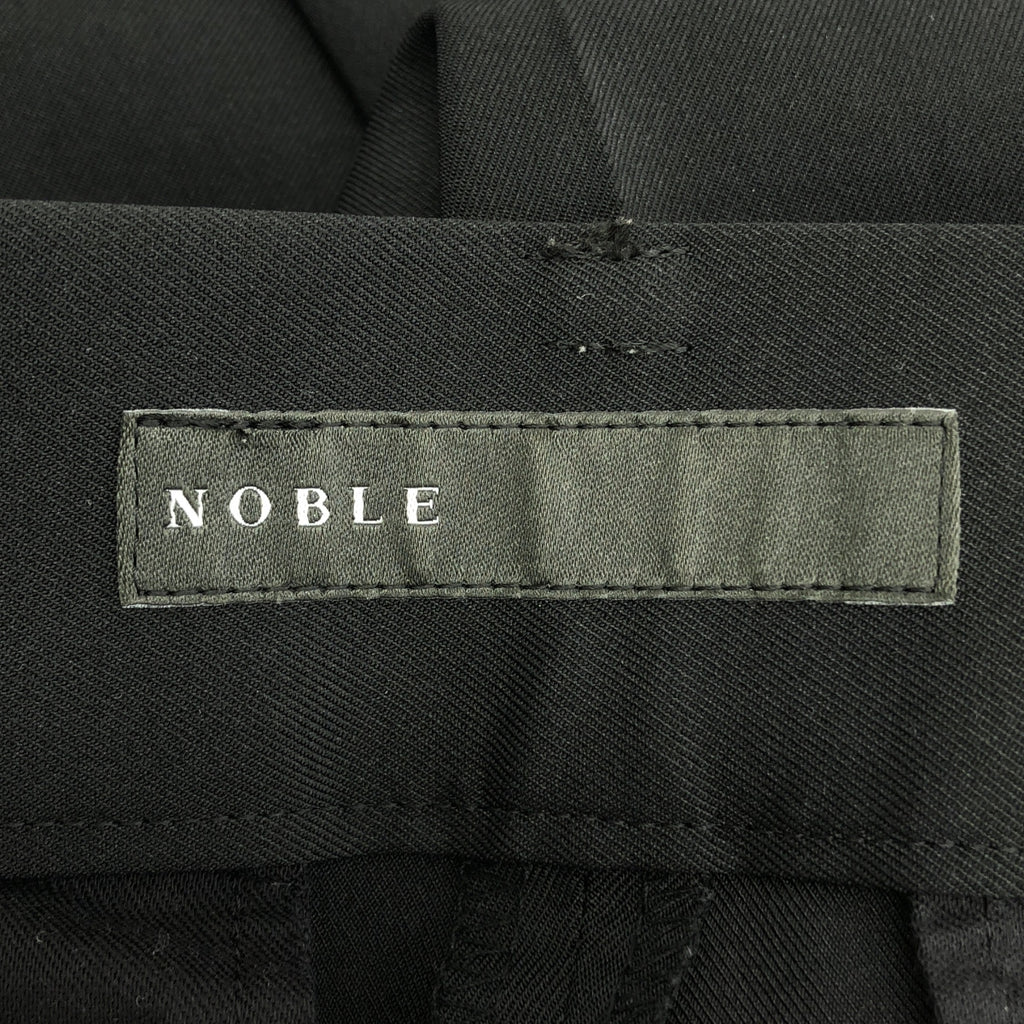NOBLE / 노블 | 2025SS | 에스테르 트윌 스트레치 슬랙스 팬츠 | 40 |
