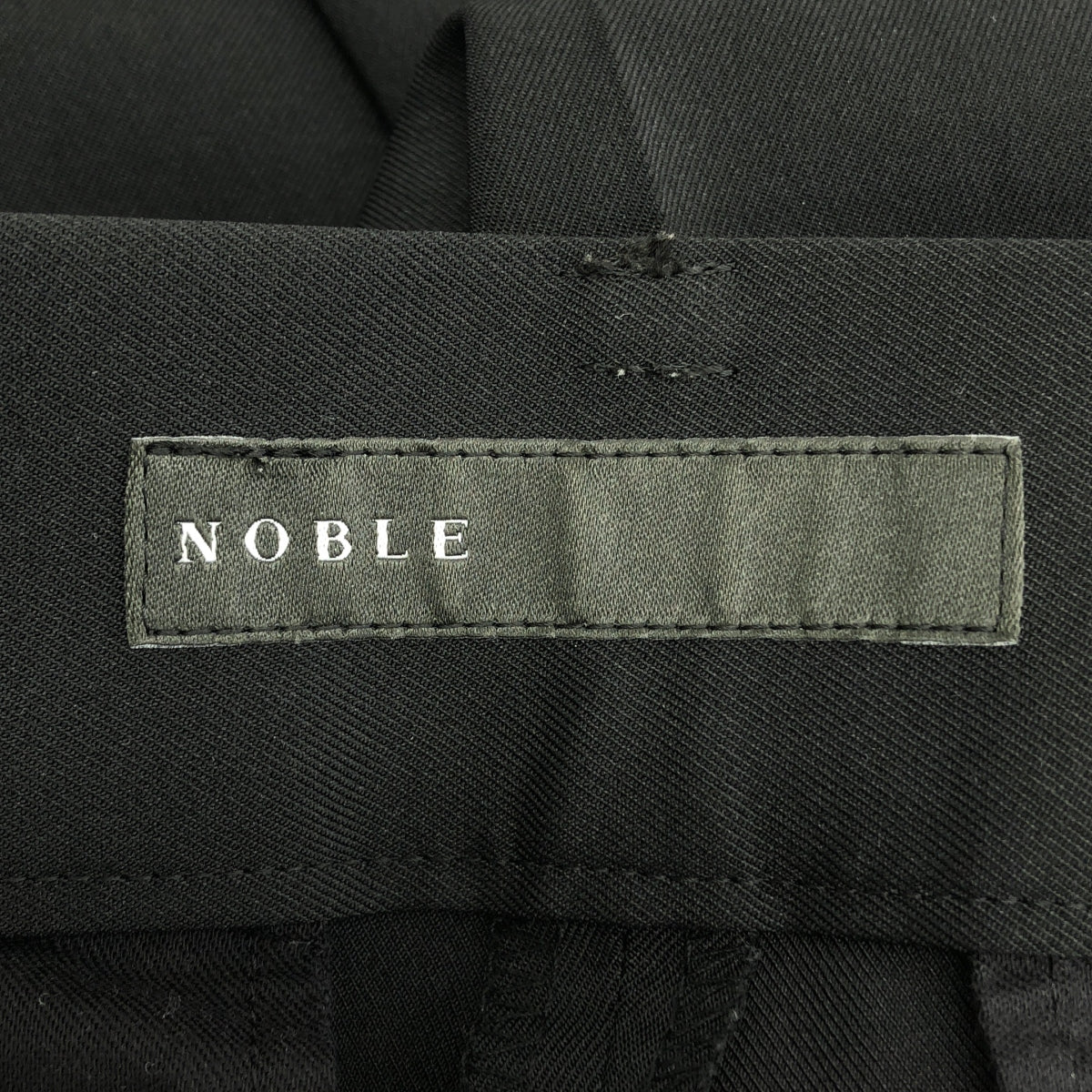 NOBLE / 노블 | 2025SS | 에스테르 트윌 스트레치 슬랙스 팬츠 | 40 |