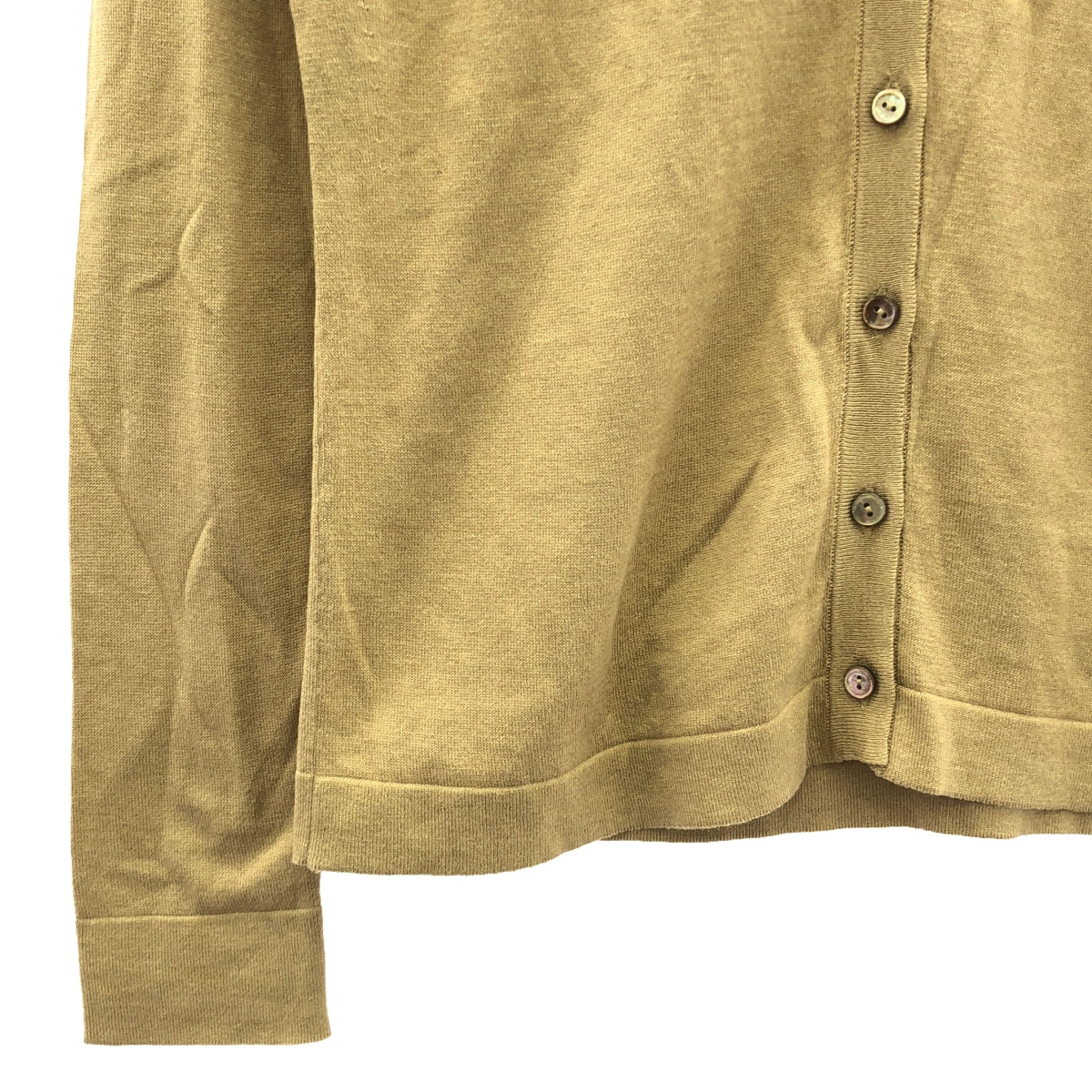 Plage / Plage | 2023SS | Cotton silk polo cardigan |