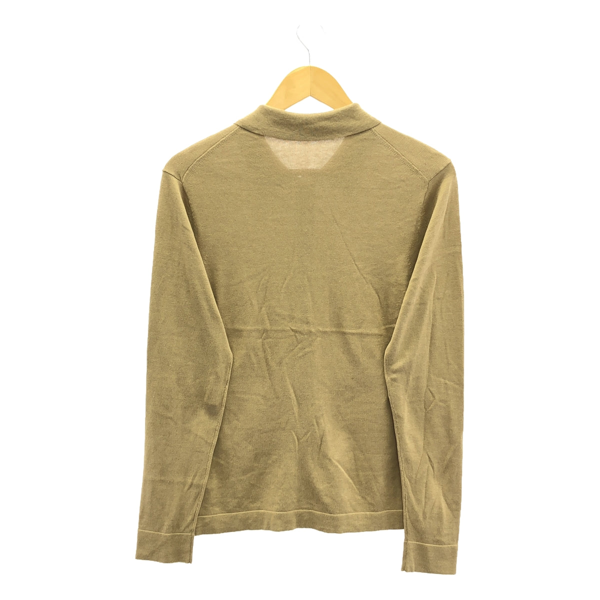Plage / プラージュ | 2023SS | コットンシルク ポロカーディガン | ブラウン | レディース