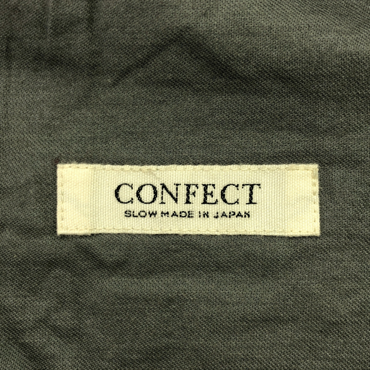 甜點 | 2022春夏 |羊毛棉條紋工作褲 | 4 |灰色 |男士