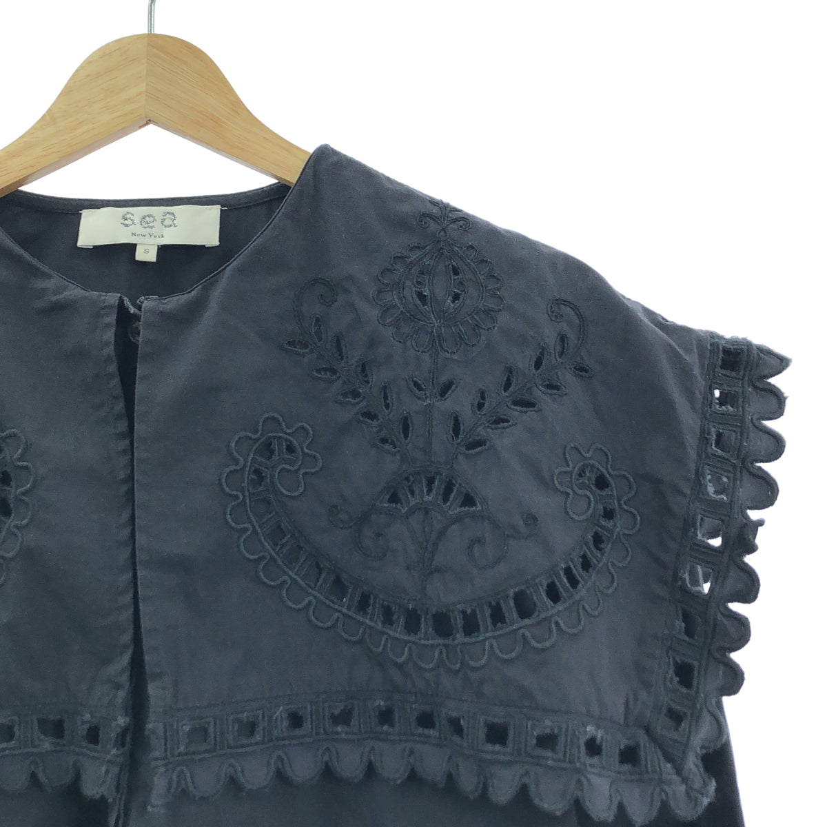 Sea New York カットワークレースブラウス sea New York / シーニューヨーク | カットワークレース カラー
