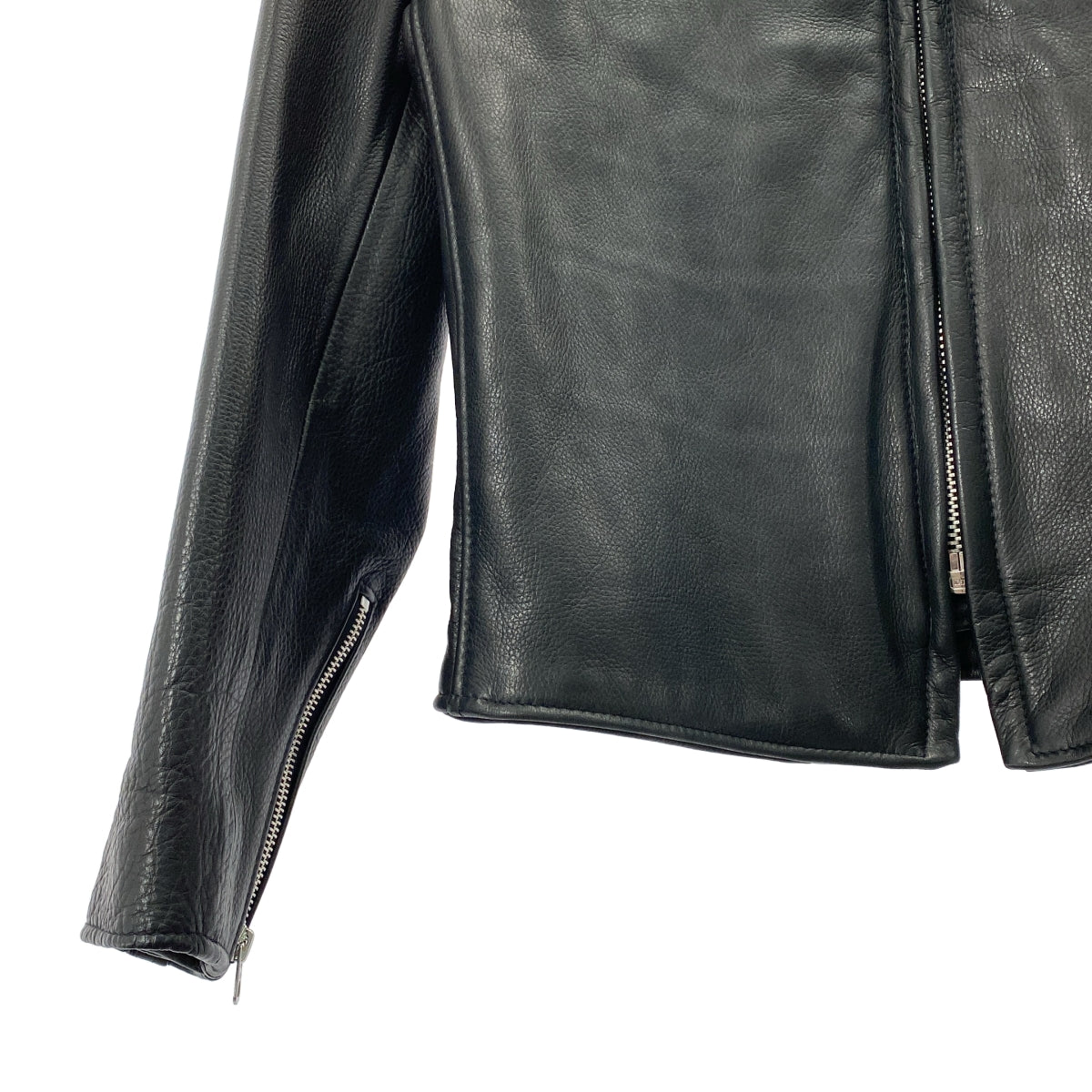 SCHOTT | 編號 7578 541XX CAFE RACER NEW NAKED JKT / 牛皮單排扣騎士夾克 / 全襯裡 | 尺寸 38 | 男款