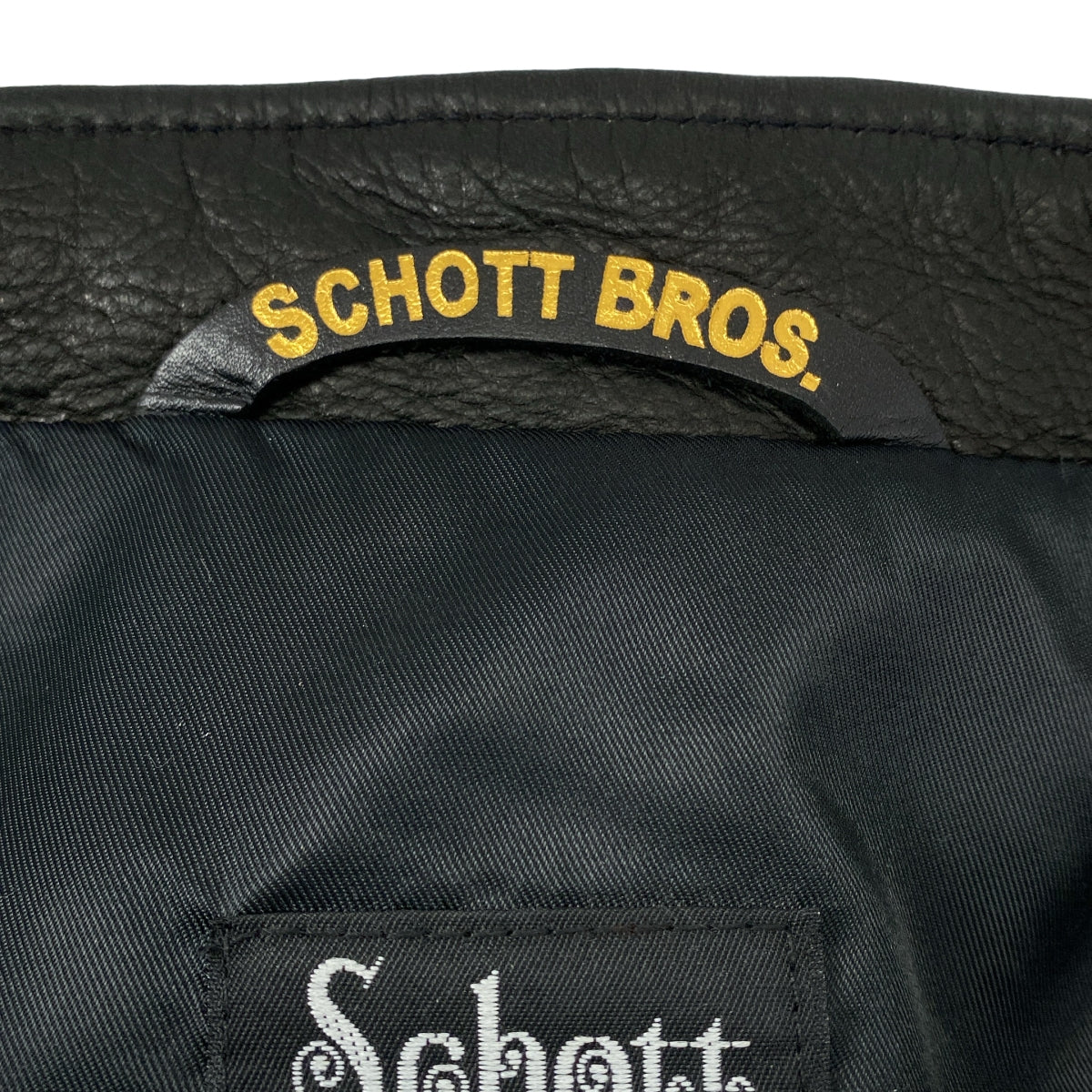 SCHOTT / 샷 | No.7578 541XX CAFE RACER NEW NAKED JKT / 소가죽 카우레자 싱글 라이더스 재킷 / 총 안감 | 38 | 맨즈