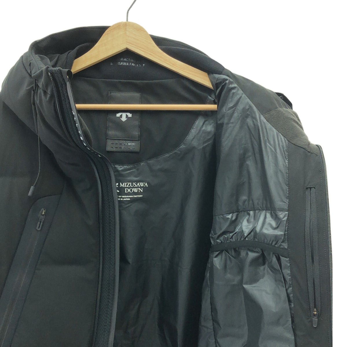 DESCENTE ALLTERRAIN / デサントオルテライン | 2024AW | MOUNTAINEER JACKET マウンテニア 水沢ダウン ジャケット | M | ブラック | メンズ