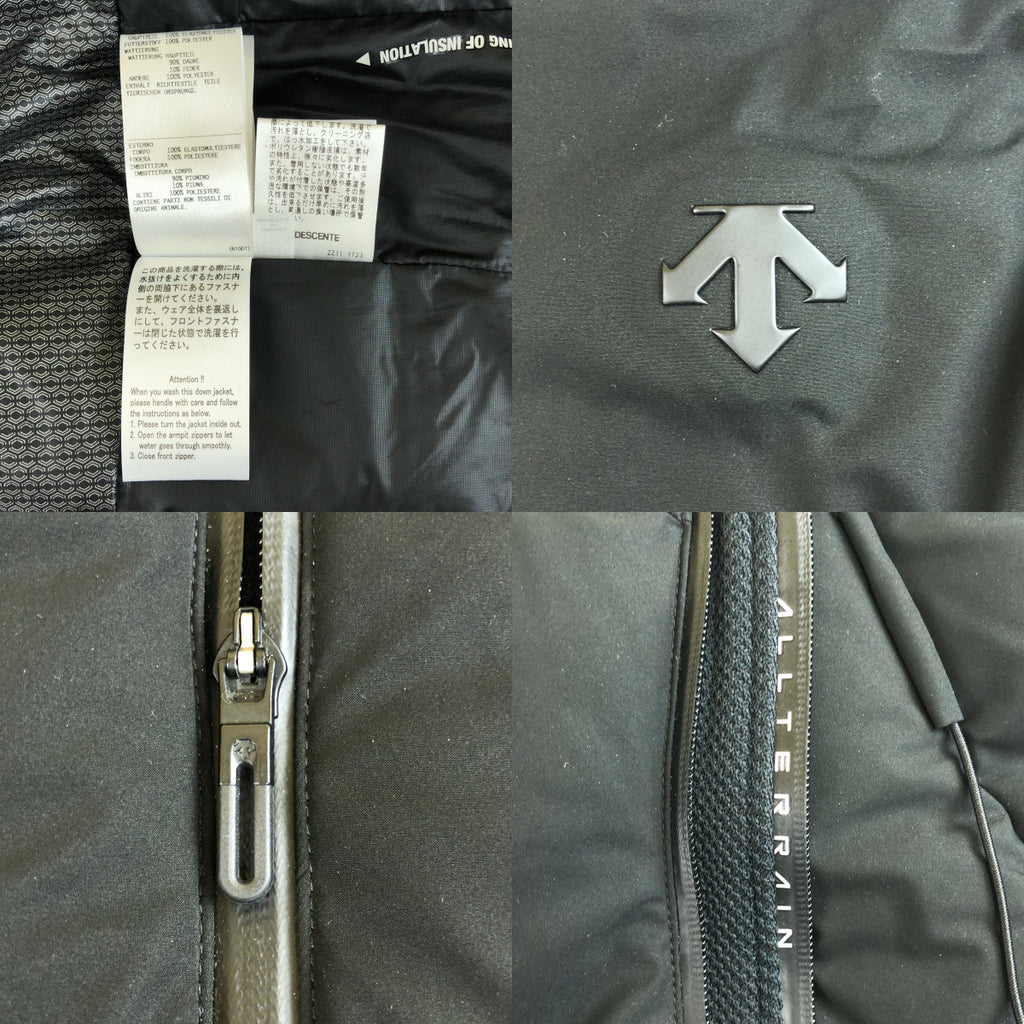 DESCENTE ALLTERRAIN / デサントオルテライン | 2024AW | MOUNTAINEER JACKET マウンテニア 水沢ダウン ジャケット | M | ブラック | メンズ
