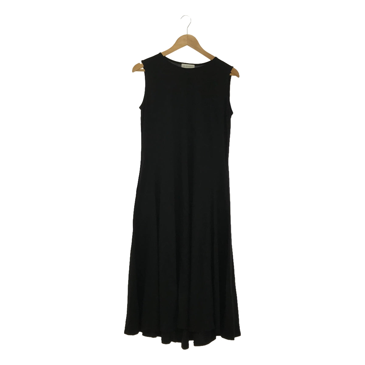 INED | Sleeveless flare dress with pockets | Size 9 | Black | Women's