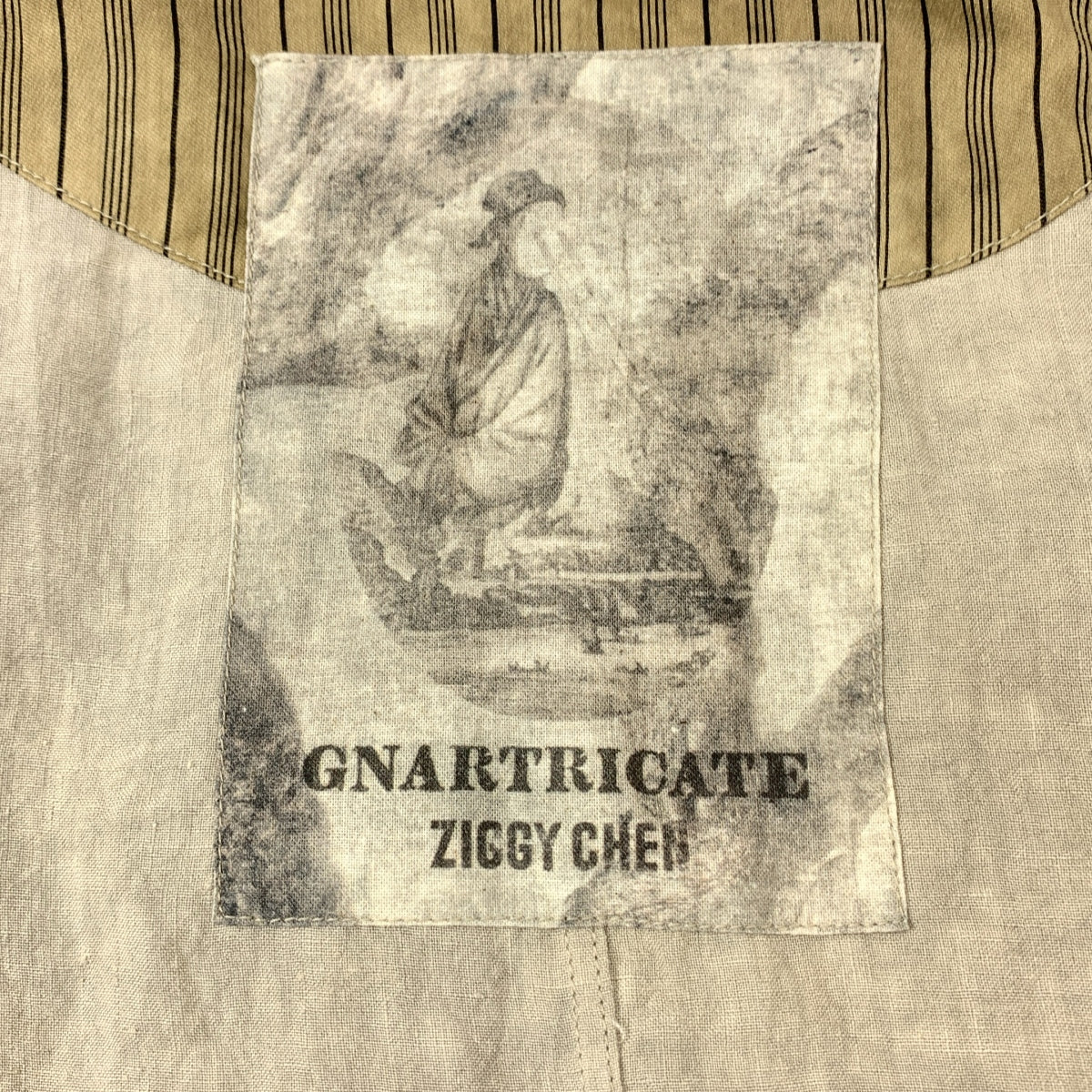 ziggy chen / ジギーチェン | 2025SS | Collarless Waistcoat / オーバーシルエット ジレ ベスト | 44 | メンズ