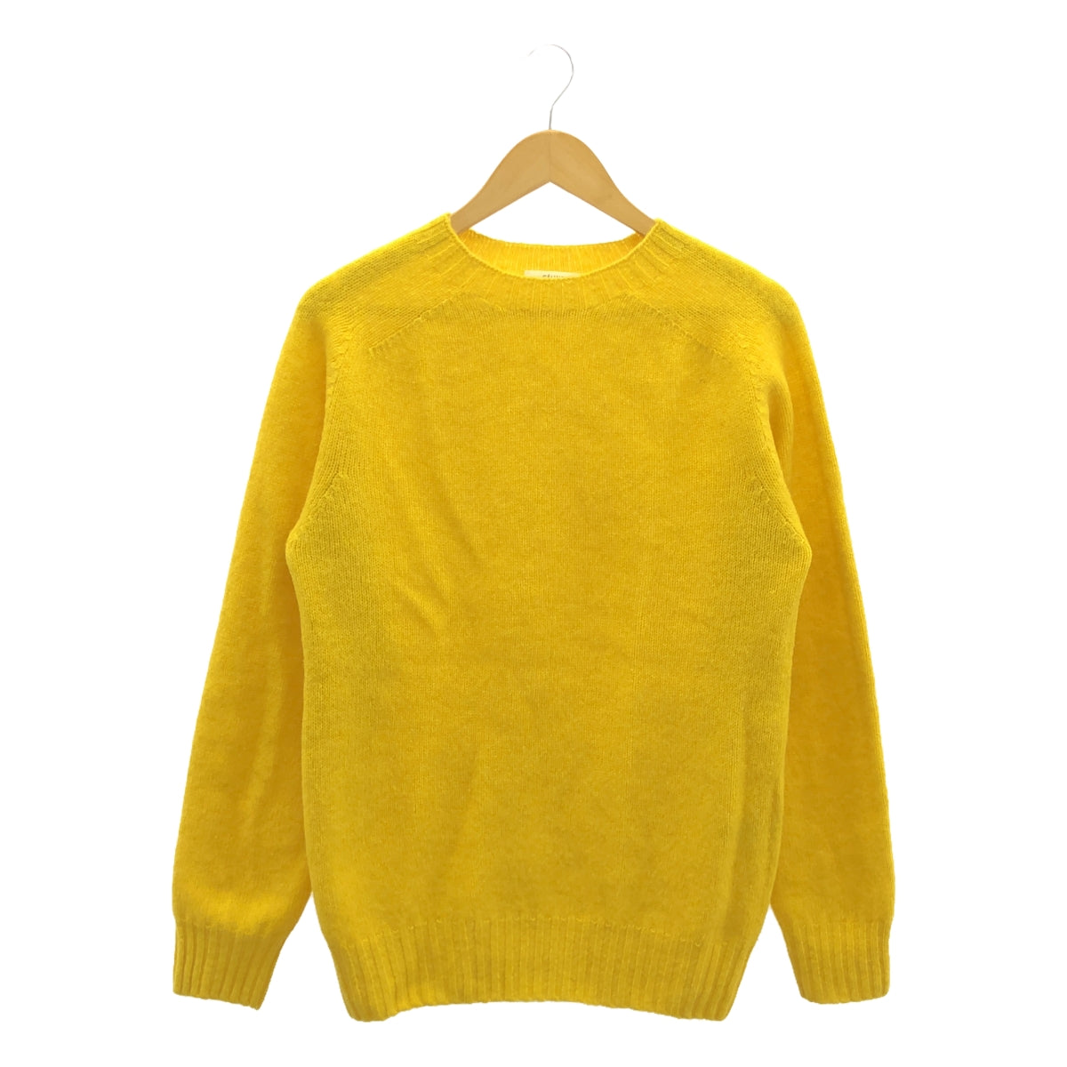 CELINE | Phoebe crew neck wool knit | S | Yellow | Women's