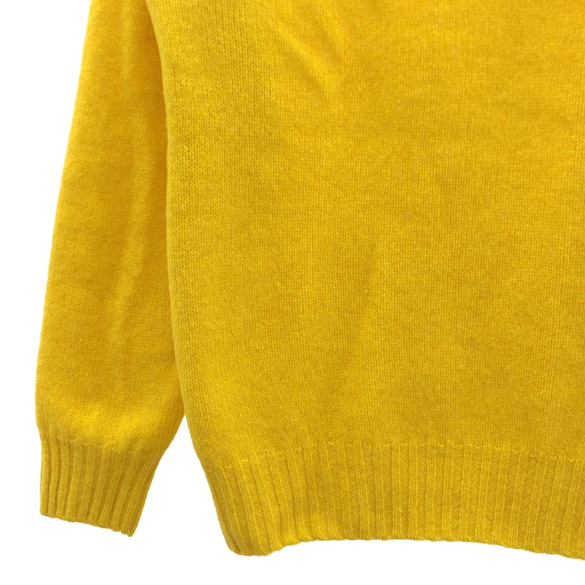 CELINE | Phoebe crew neck wool knit | S | Yellow | Women's