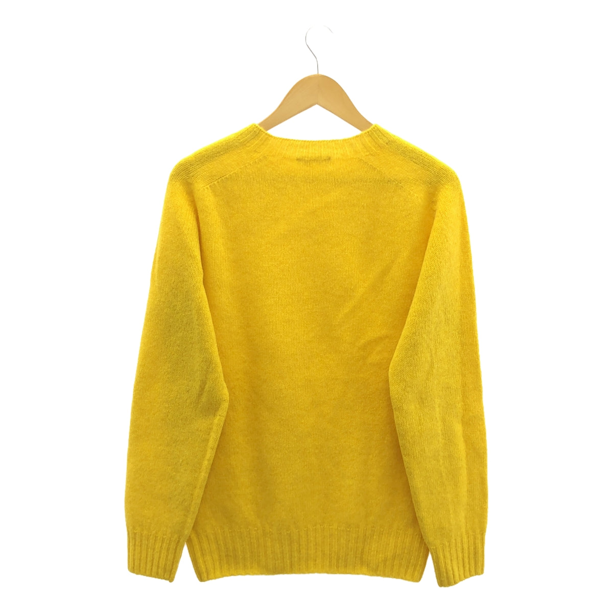 CELINE | Phoebe crew neck wool knit | S | Yellow | Women's