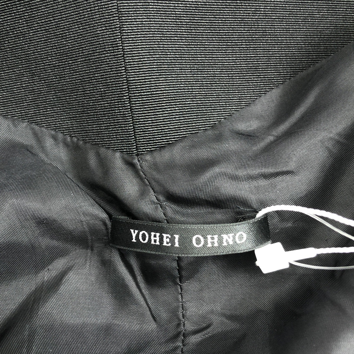 [狀況極佳] YOHEI OHNO | 天鵝絨開衩洋裝 | 有內襯 | 尺寸 36 | 黑色 | 女款