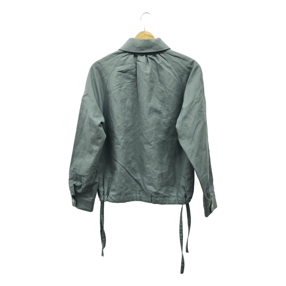 BACCA / バッカ | バイオウォッシュ ツイル ジャケット | 36 | ブルー | レディース