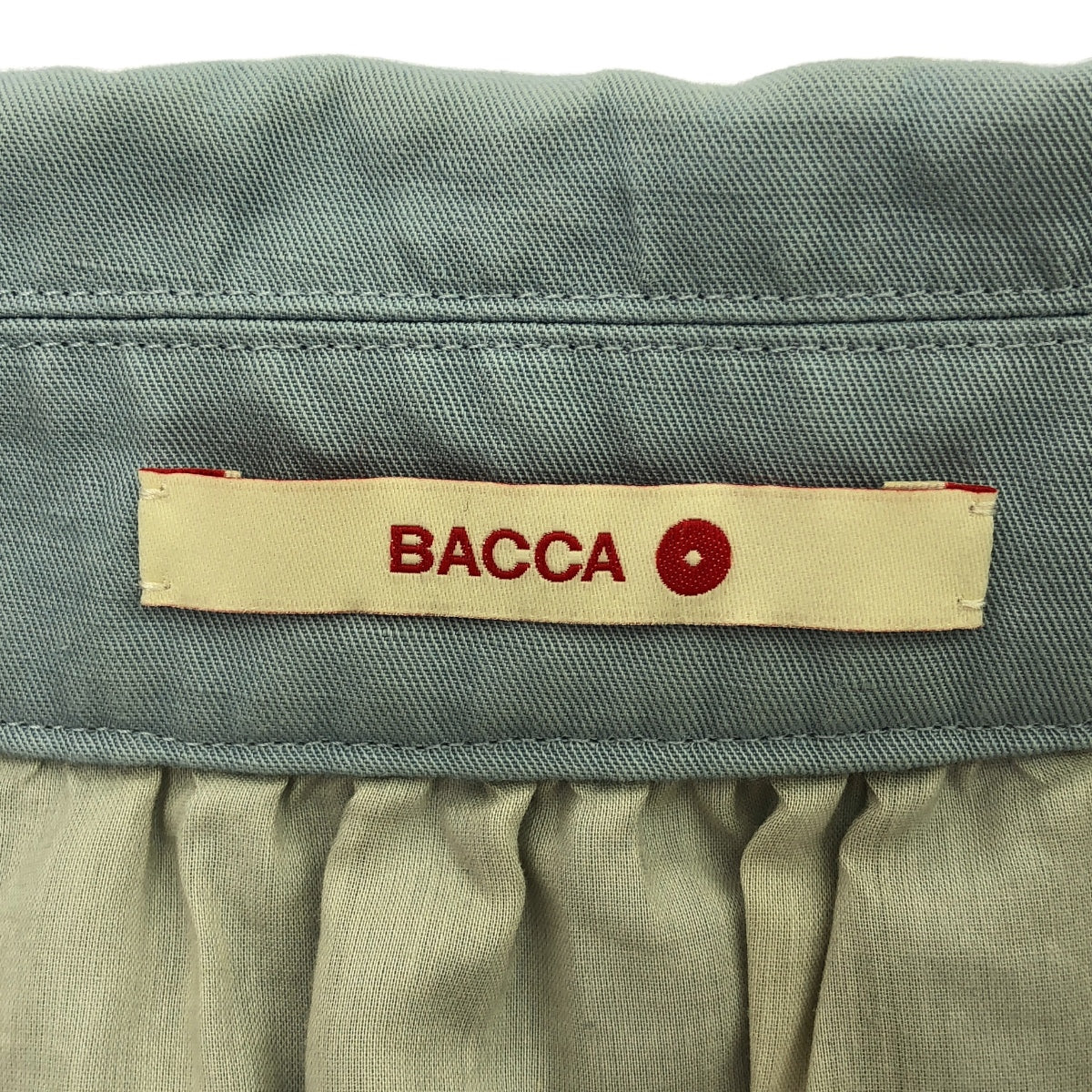 BACCA / バッカ | バイオウォッシュ ツイル ジャケット | 36 | ブルー | レディース
