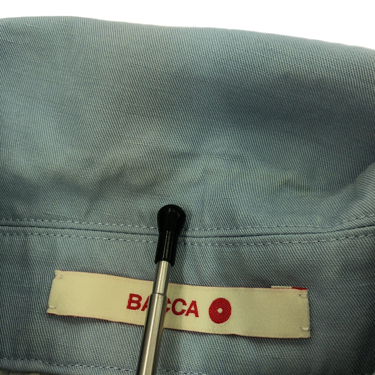 BACCA / バッカ | バイオウォッシュ ツイル ジャケット | 36 | ブルー | レディース