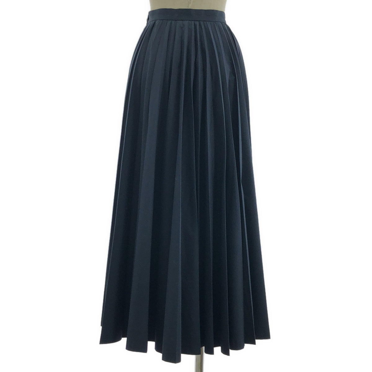 JUNYA WATANABE COMME des GARÇONS / Junya Watanabe | 1999 | 側邊拉鍊褶襉蓬鬆長裙 | M碼 | 海軍藍 | 女款