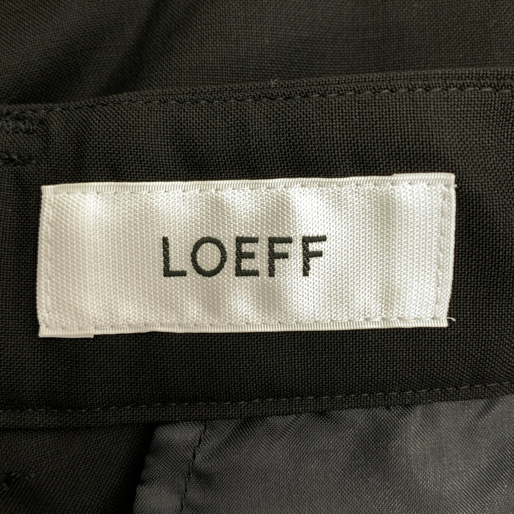 LOEFF / 로에프 | 울 와이드 슬랙스 팬츠 | 1 | 남성