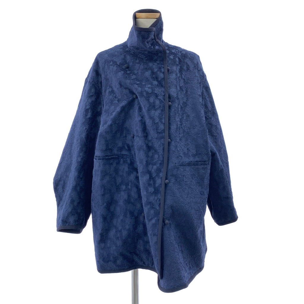 Mame Kurogouchi / マメクロゴウチ | 2022AW | floral jacquard coat フローラル ジャガード コート | 1 | レディース