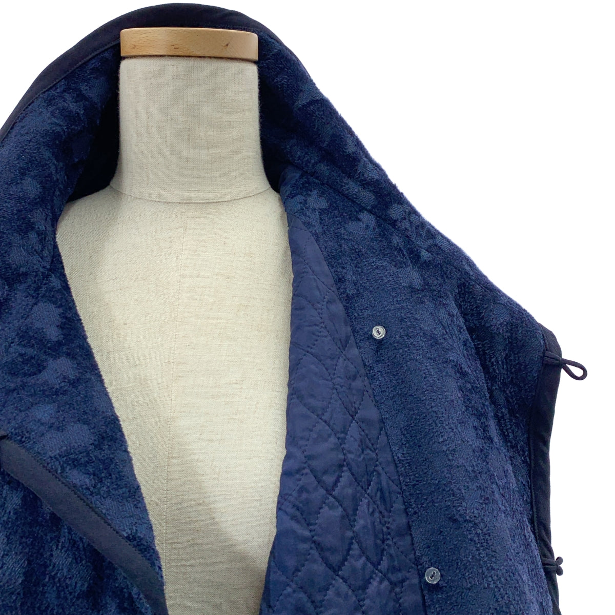 Mame Kurogouchi / マメクロゴウチ | 2022AW | floral jacquard coat フローラル ジャガード コート | 1 | レディース