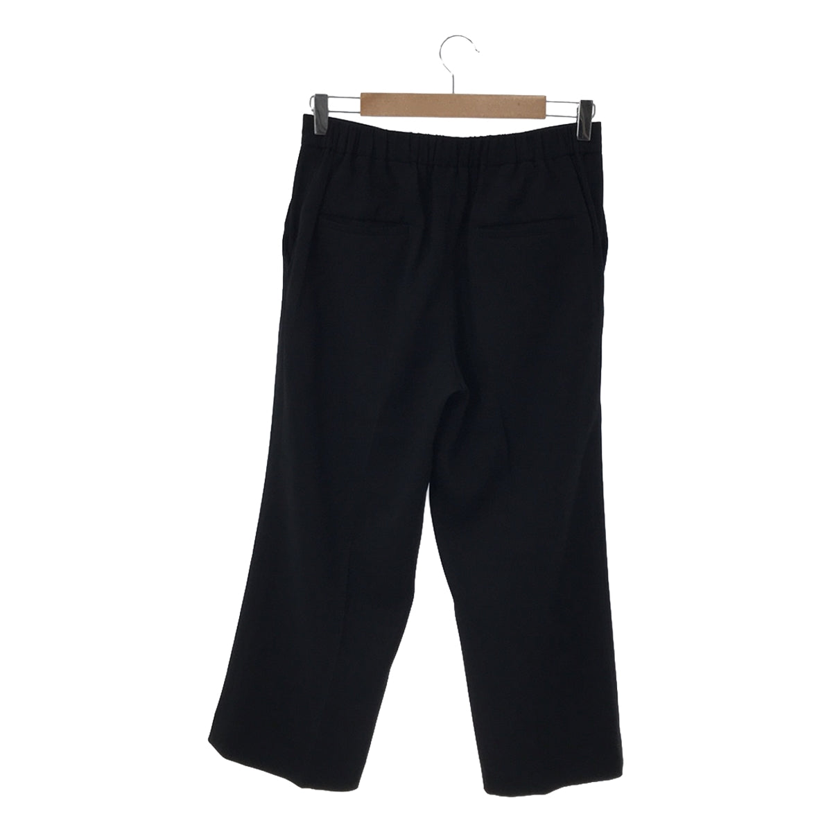 Deuxieme Classe | Back Satin Pants | 38 | Black | Women's