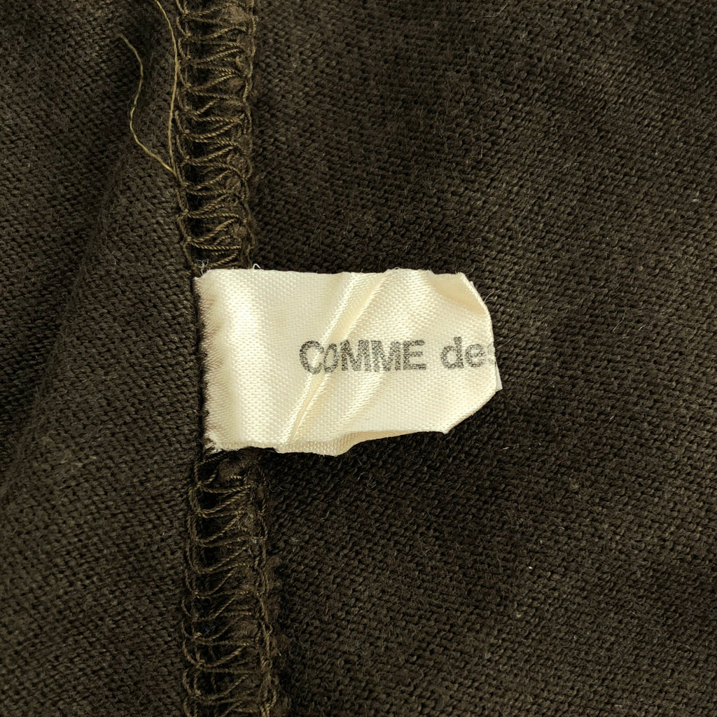 COMME des GARCONS / 콤데 갤슨 | 2003SS | 코튼 하이넥 컷오프 티셔츠 |