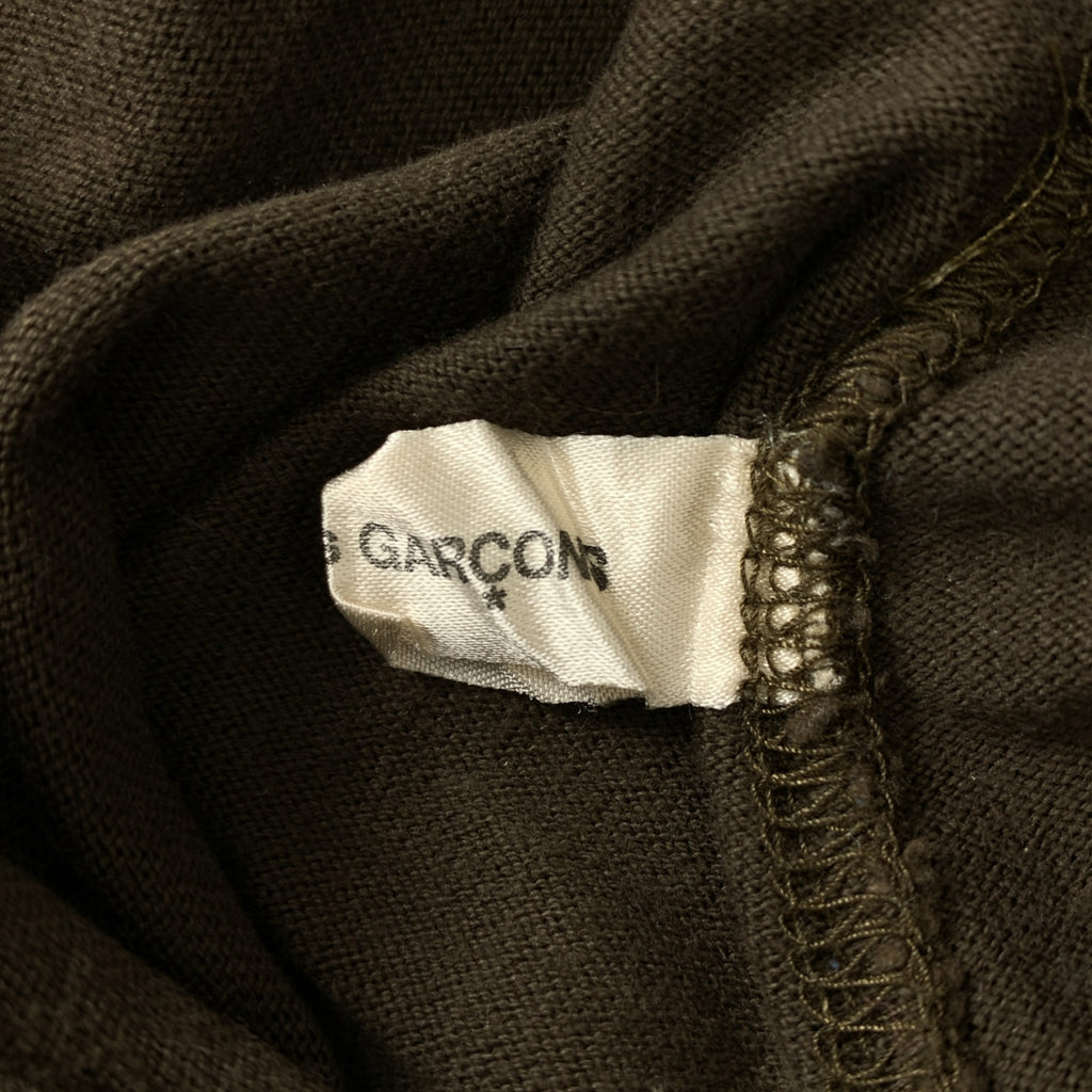 COMME des GARCONS / 콤데 갤슨 | 2003SS | 코튼 하이넥 컷오프 티셔츠 |