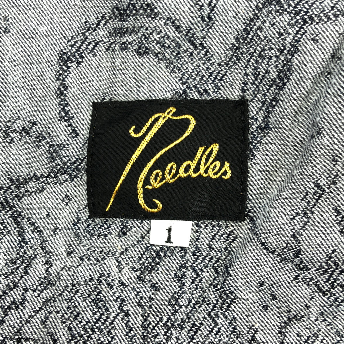 Needles / 니들스 | HDPant - 8oz Denim / Paisley Jq. / 자카드 데님 드로스트링 히자델 와이드 풍선 팬츠 | 1 |