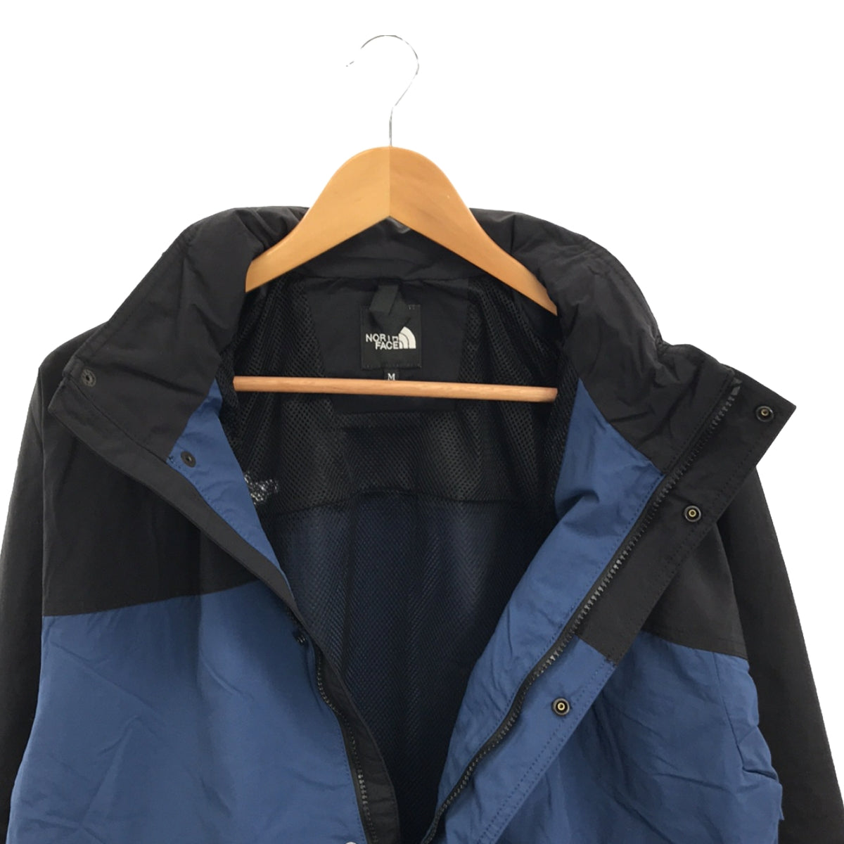 美品】 THE NORTH FACE / ザノースフェイス | ハイドレナウィンド ジャケット | M | ブラック/ブルー | メンズ – KLD