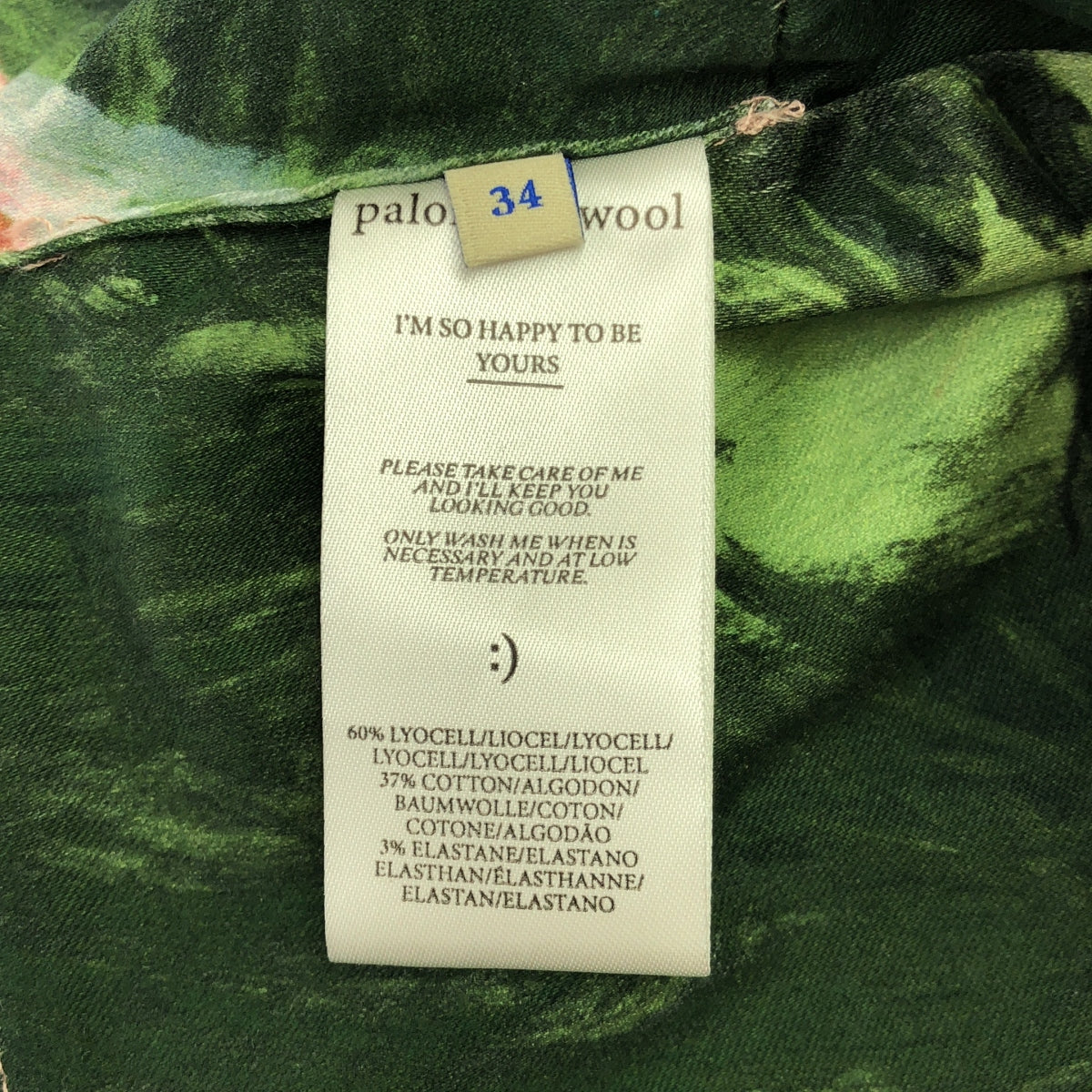 Paloma Wool / パロマウール | ONE SHOULDER BUSTIER グラフィック プリント ワンショルダー ビスチェ | 34 | マルチカラー | レディース