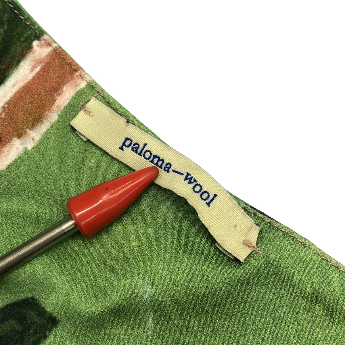 Paloma Wool / パロマウール | ONE SHOULDER BUSTIER グラフィック プリント ワンショルダー ビスチェ | 34 | マルチカラー | レディース