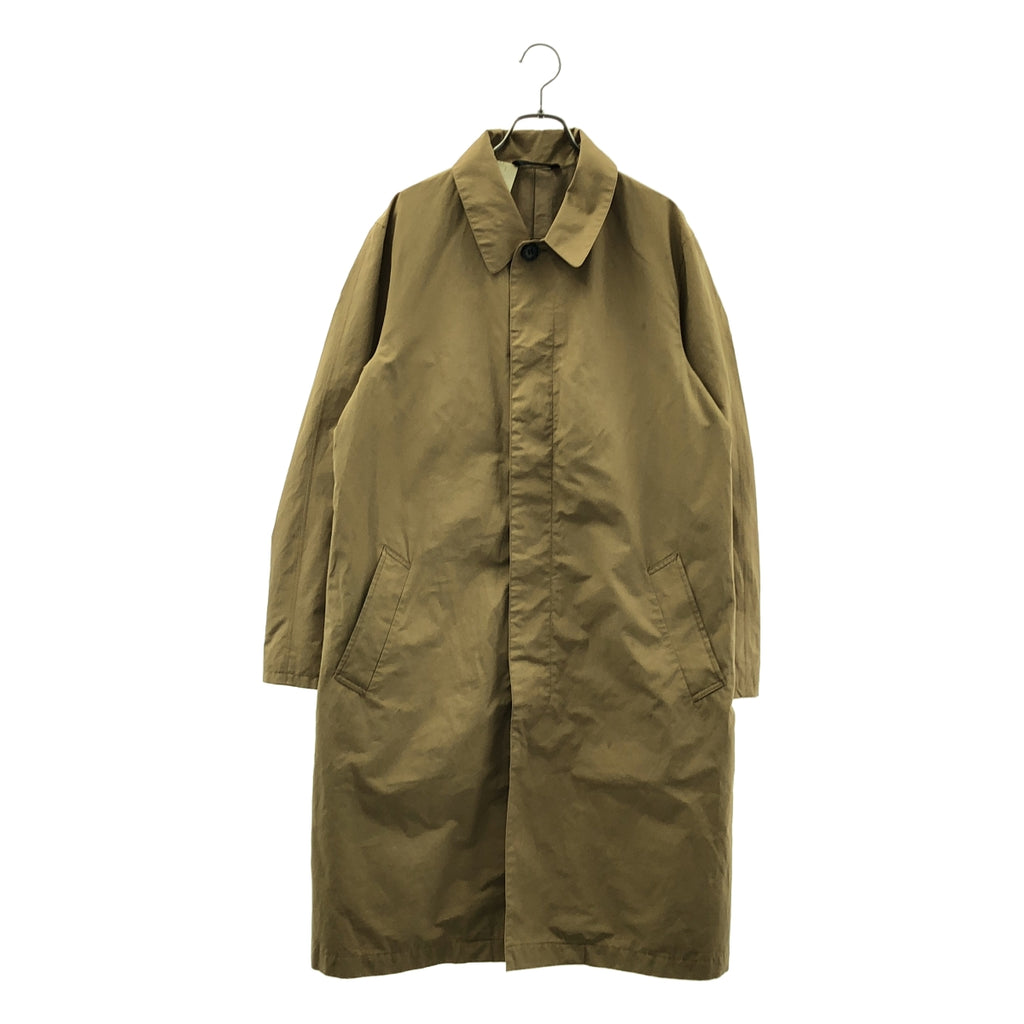 N.HOOLYWOOD / エヌハリウッド | ポリエステル コットン ステンカラーコート | 38 | メンズ