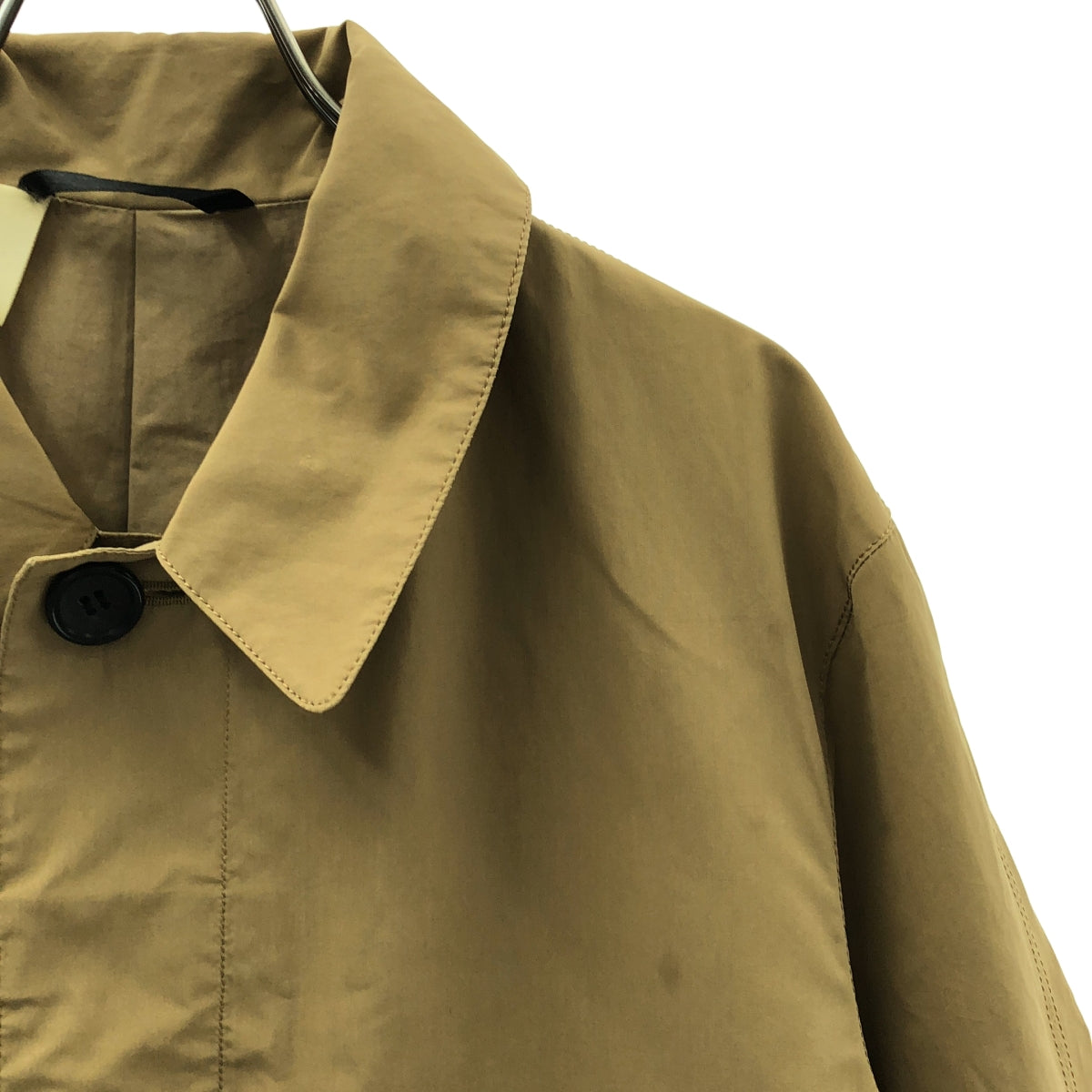 N.HOOLYWOOD / エヌハリウッド | ポリエステル コットン ステンカラーコート | 38 | メンズ