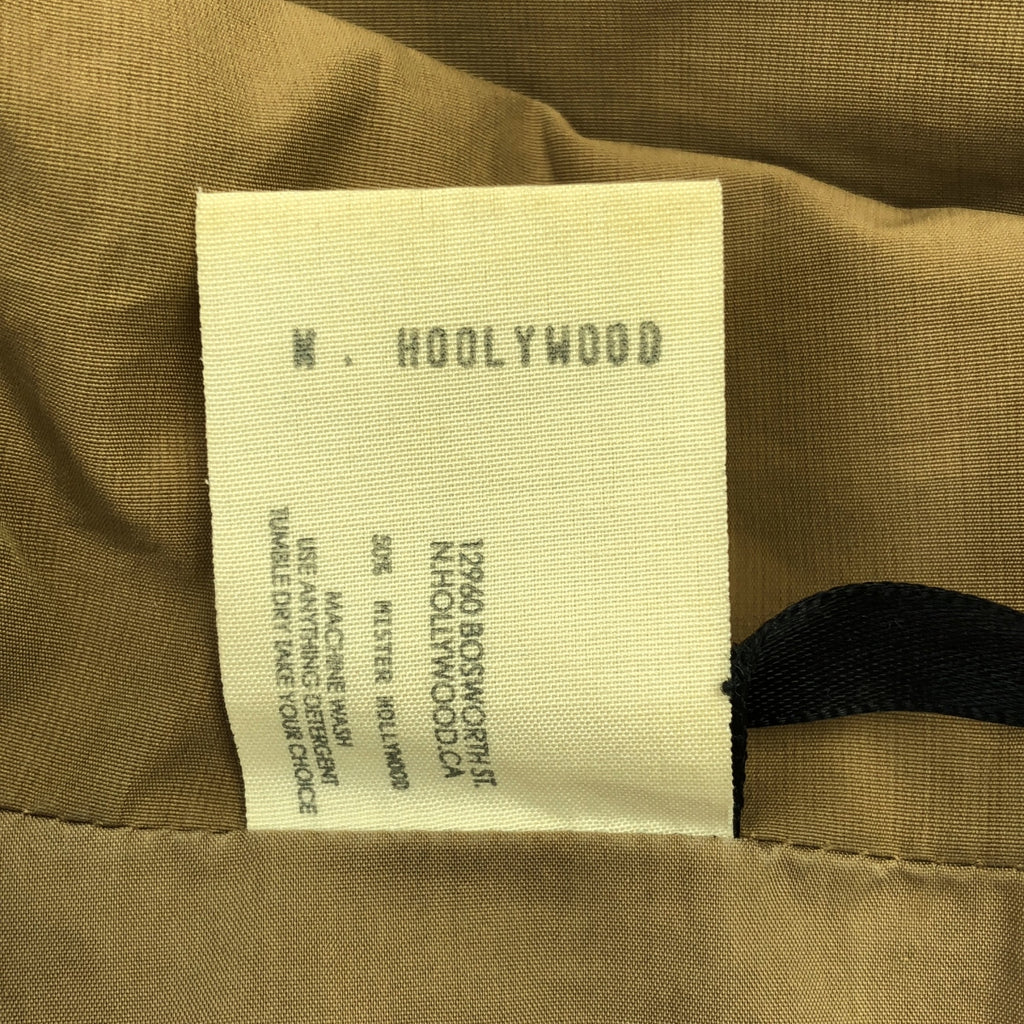 N.HOOLYWOOD / エヌハリウッド | ポリエステル コットン ステンカラーコート | 38 | メンズ