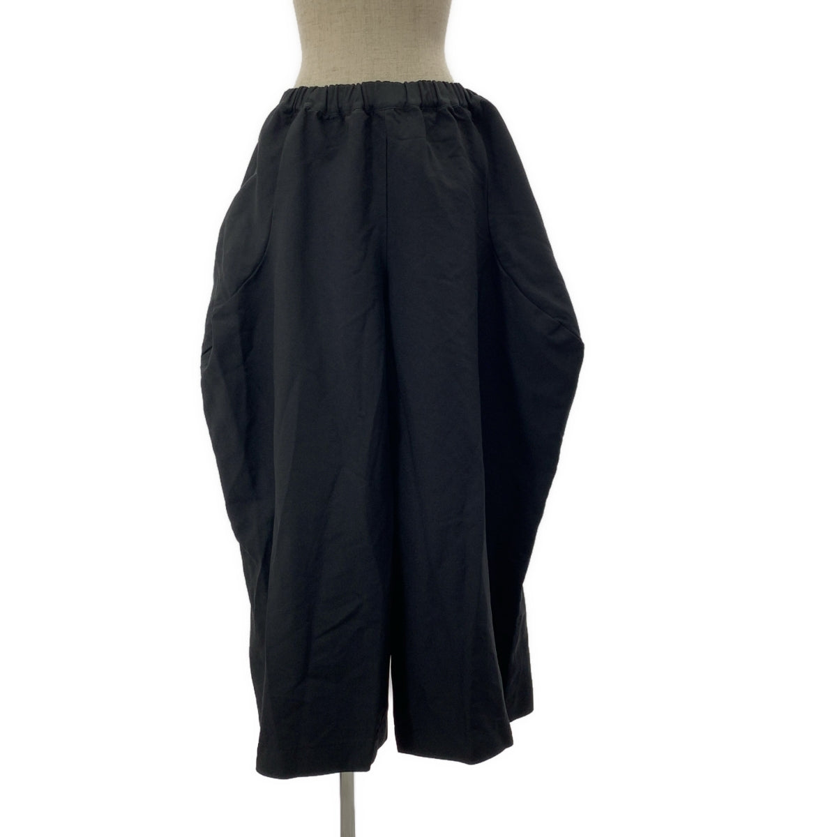 COMME des GARCONS / Comde Garson | 2018SS | 제품 가공 폴리 에스테르 와이드 이지 팬츠 | S | 여성