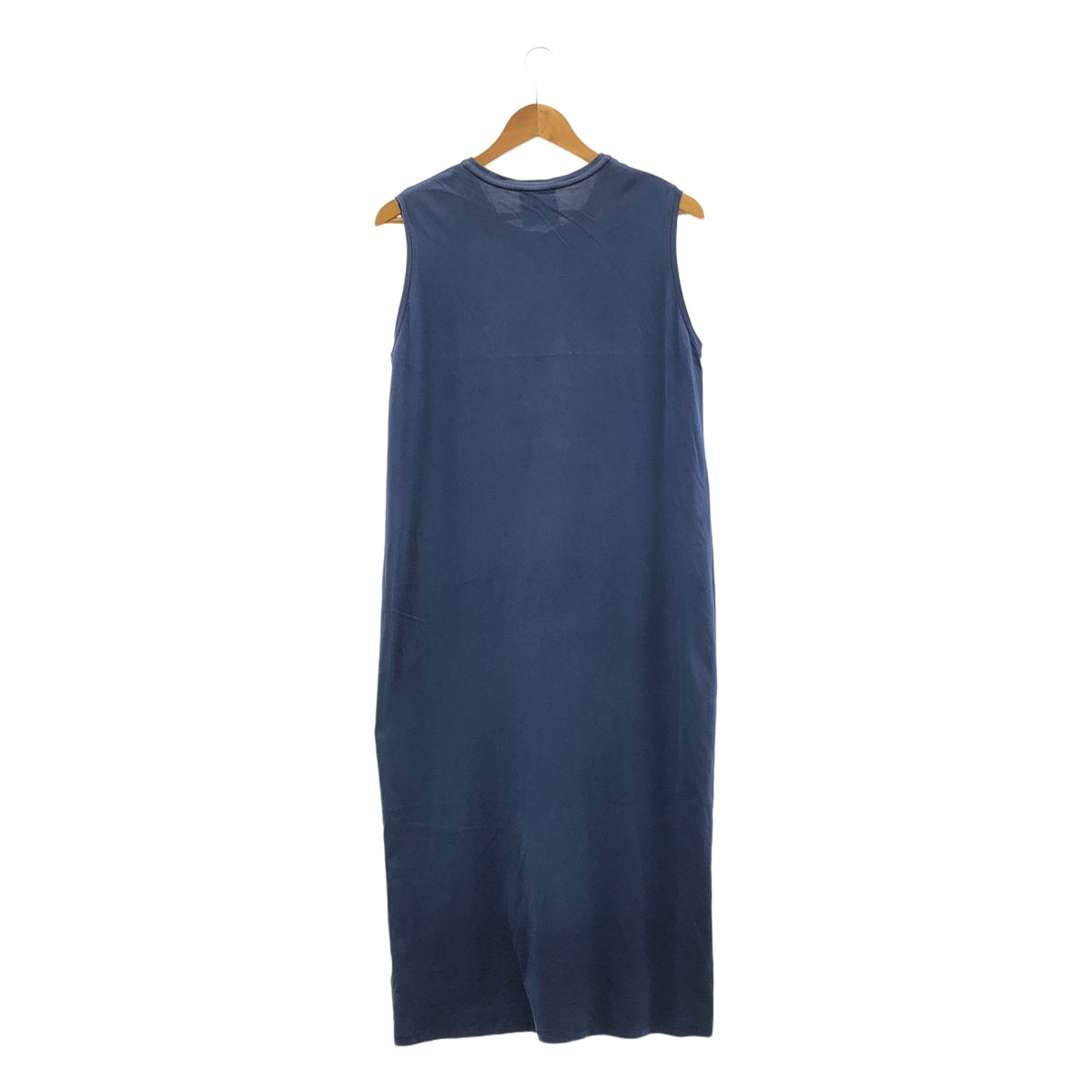 ATON / 에이턴 | 코튼 크루넥 컷소우 원피스 | 02 | 네이비 | 여성