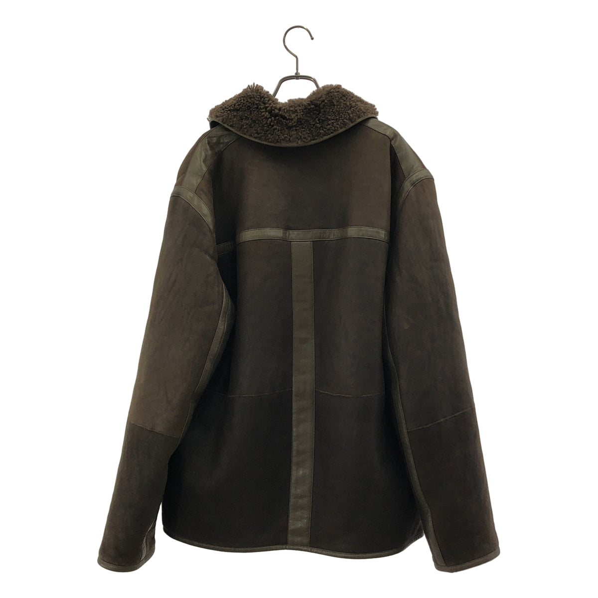 LEMAIRE / ルメール | レザー ムートン リバーシブル シアリング