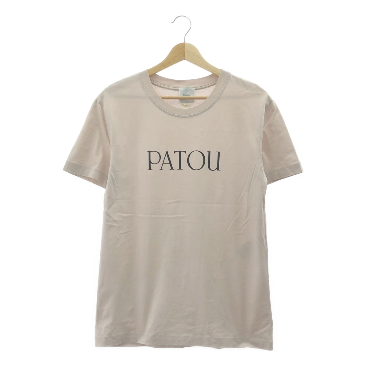 PATOU / 파투 | 로고 프린트 크루넥 티셔츠 컷소우 | S | 여성