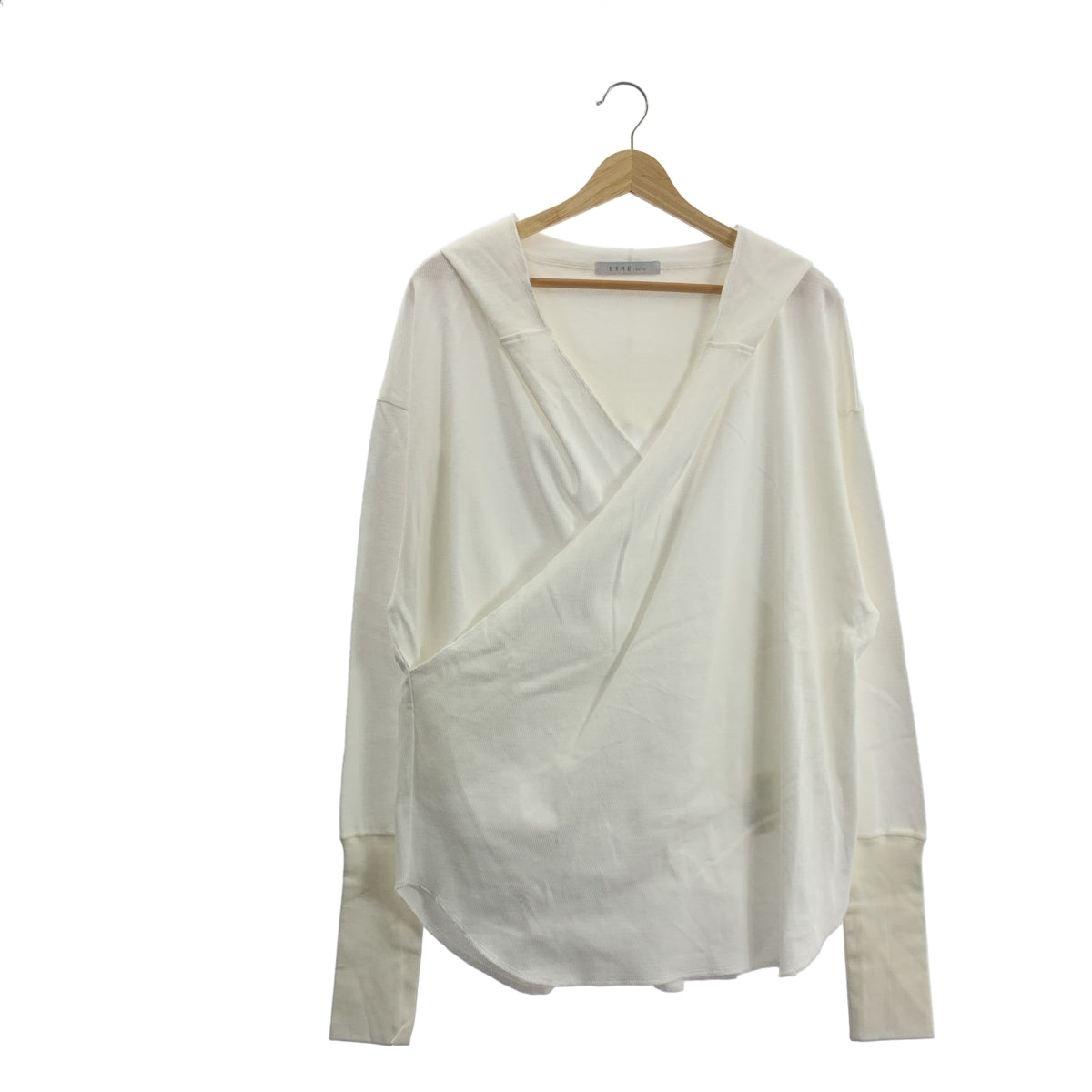 [全新] ETRE TOKYO | Cache-Coeur 保暖連帽衫 | F 碼 | 白色 | 女款