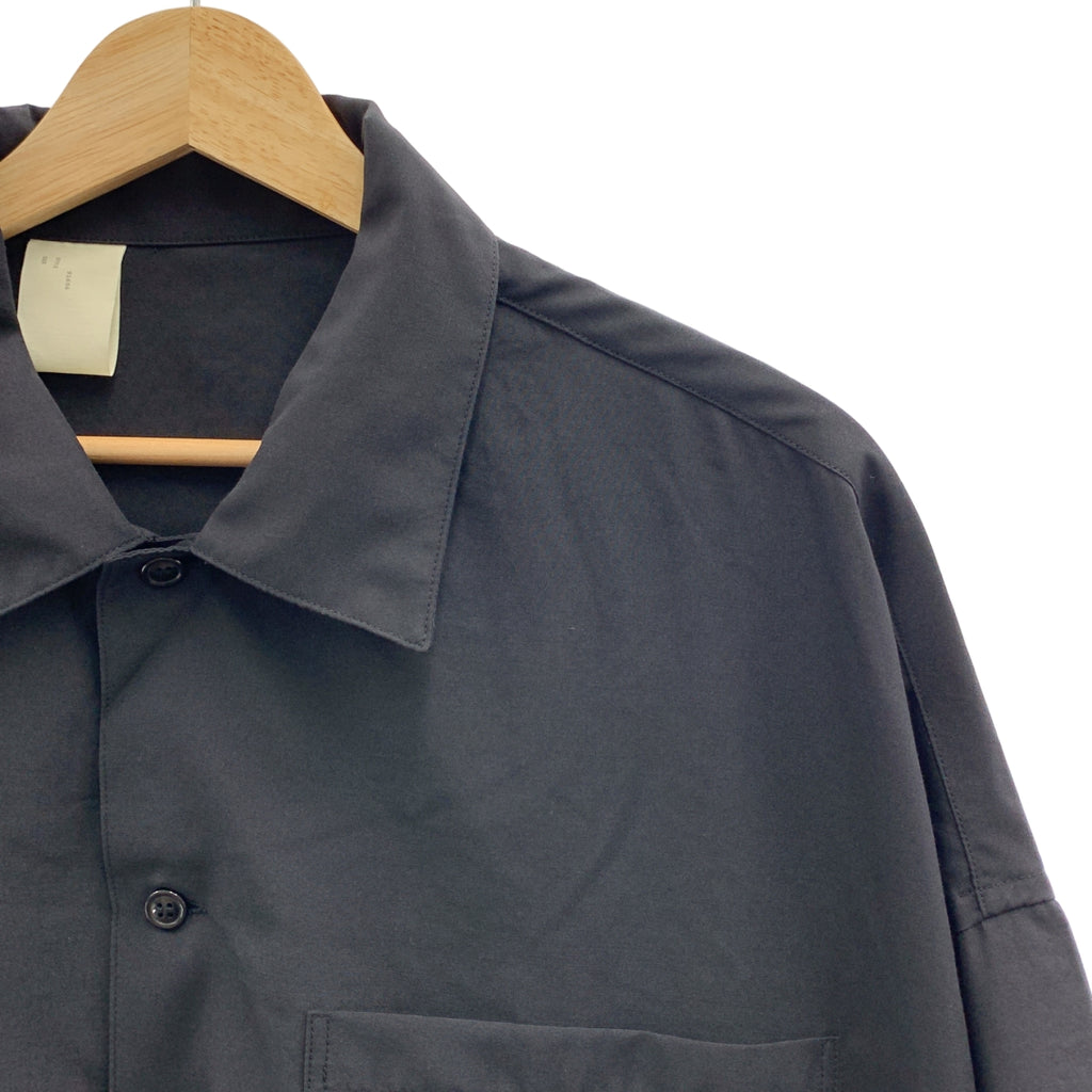 N.HOOLYWOOD / 엔 할리우드 | 오버 실루엣 드로 스트링 포켓 오픈 컬러 셔츠 | 38 | 남성