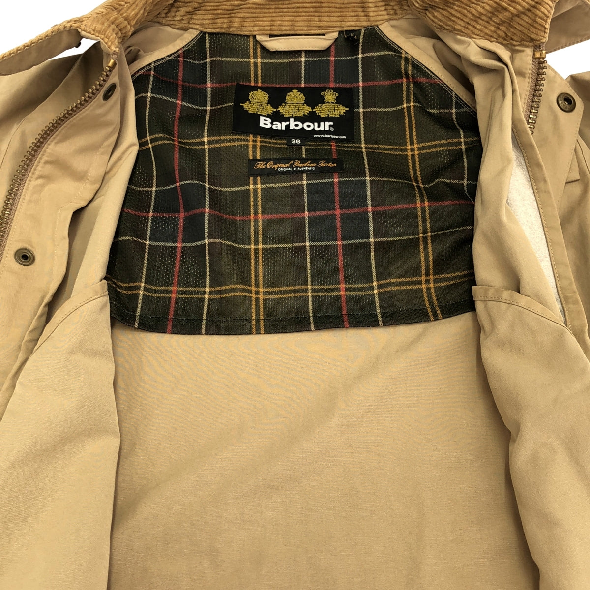 Barbour | BEDALE SL PEACHED | Bedale 桃色燈芯絨外套 | 尺寸 36 |