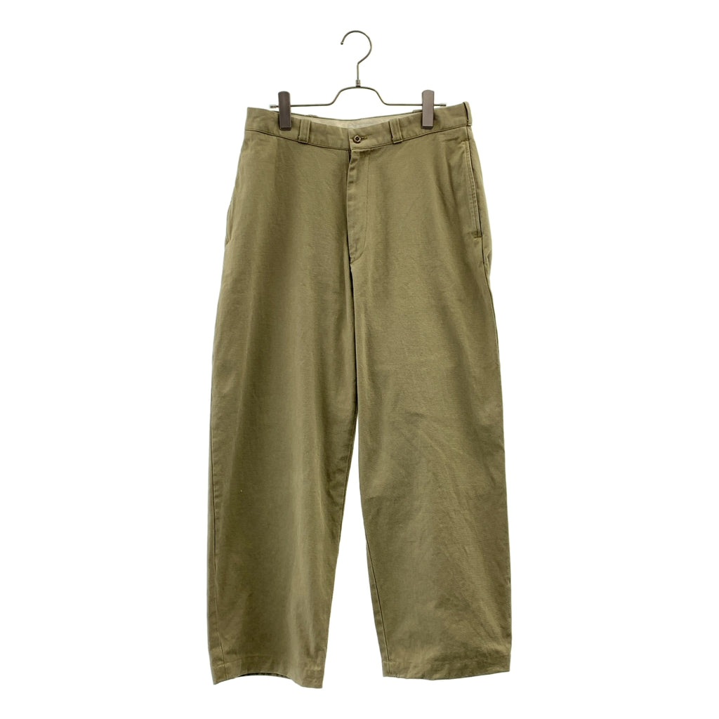 marka / 마카 | 오가닉 코튼 강연 개바 / US 아미치노 트라우저즈 | 2 | 남성