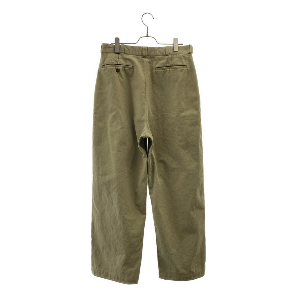 marka / 마카 | 오가닉 코튼 강연 개바 / US 아미치노 트라우저즈 | 2 | 남성