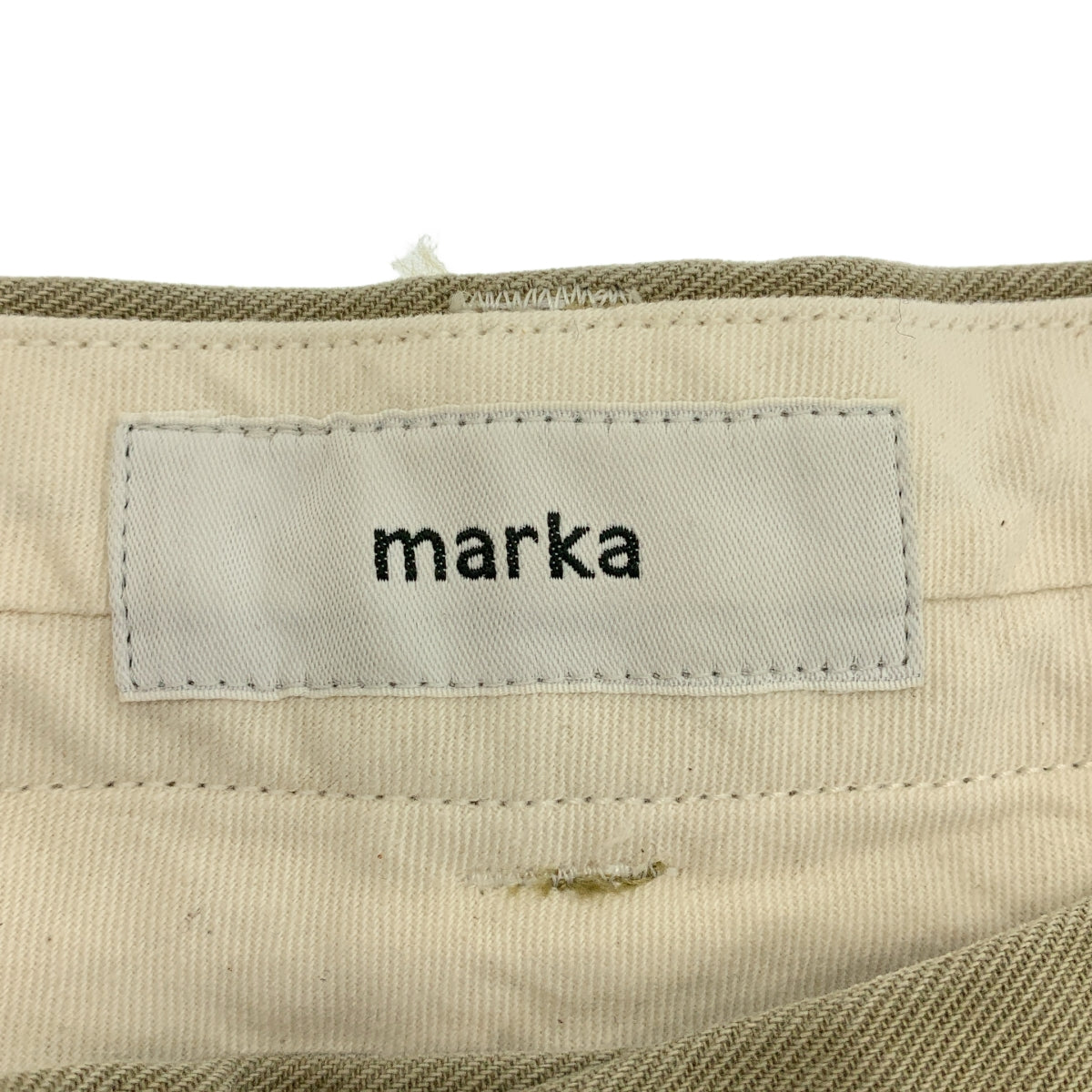 marka / 마카 | 오가닉 코튼 강연 개바 / US 아미치노 트라우저즈 | 2 | 남성