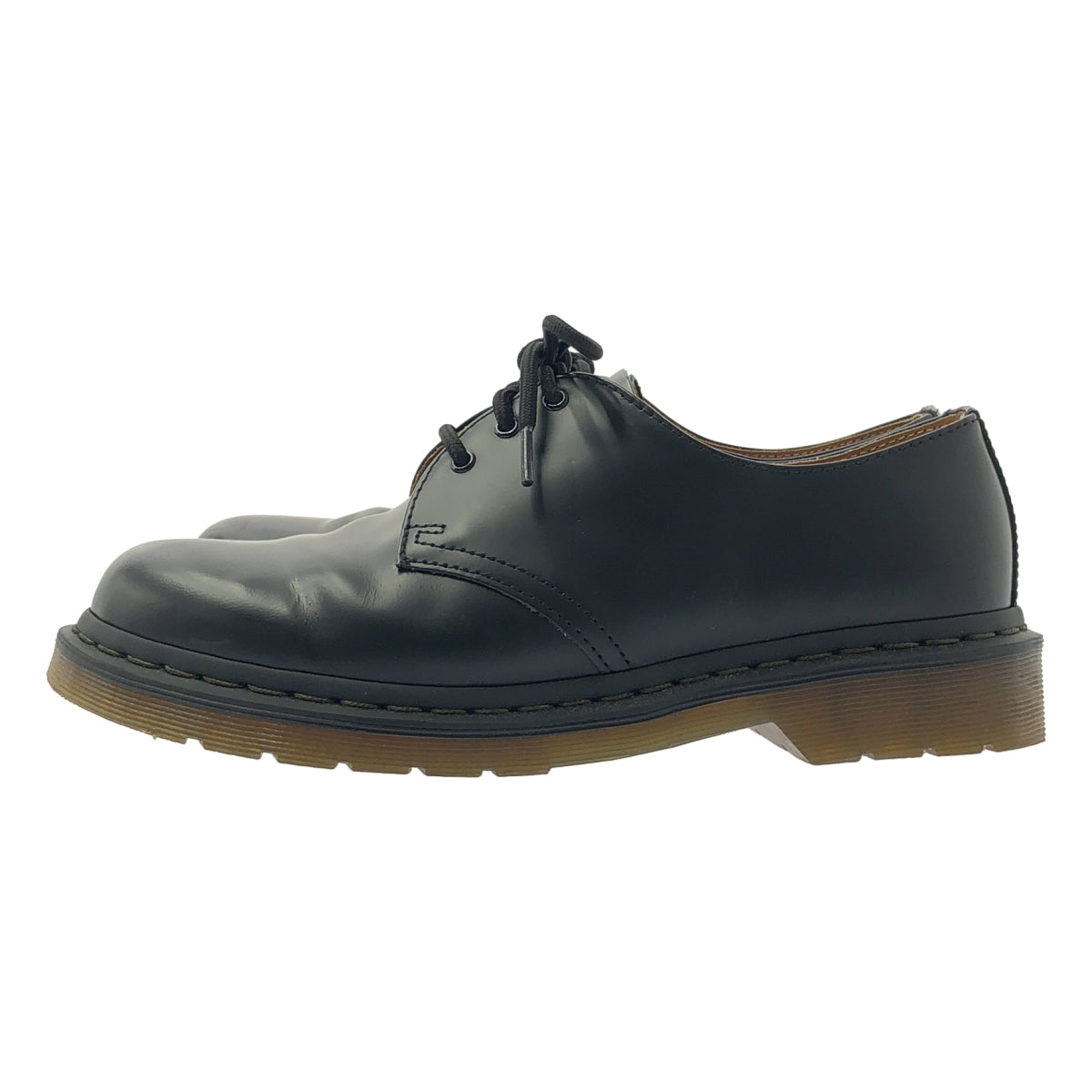 [狀況極佳] Dr. Martens 三孔 Shox 皮鞋 | 英國 8 號 | 黑色 | 男款