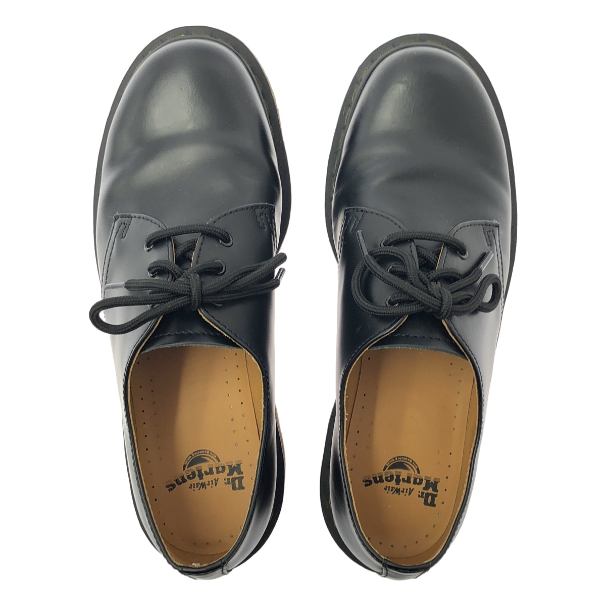 【美品】  Dr.Martens / ドクターマーチン | 3EYE SHOS 3ホール レザー シューズ | UK8 | ブラック | メンズ