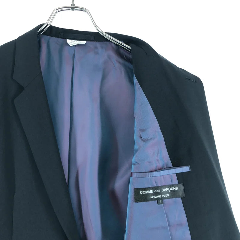 COMME des GARCONS HOMME PLUS / コムデギャルソンオムプリュス | 2006AW | バッドボーイ ウールギャバジン 1B ロングジャケット コート | S | メンズ