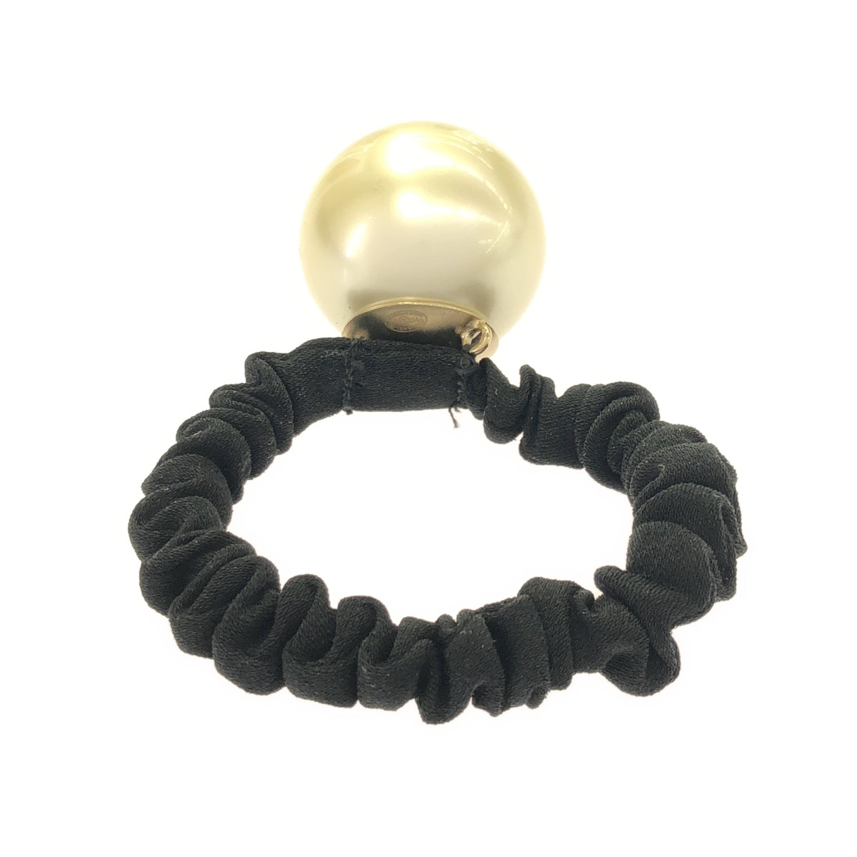 CHANEL / Chanel | Coco Mark Pearl Hair Tie / Scrunchie Accessories |